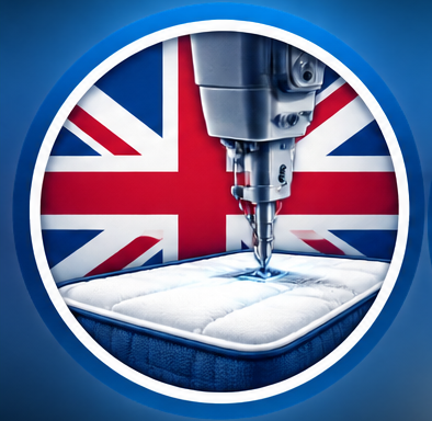UK-made truck mattress being manufactured in Britain