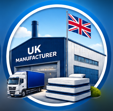 UK-made truck mattress being manufactured in Britain